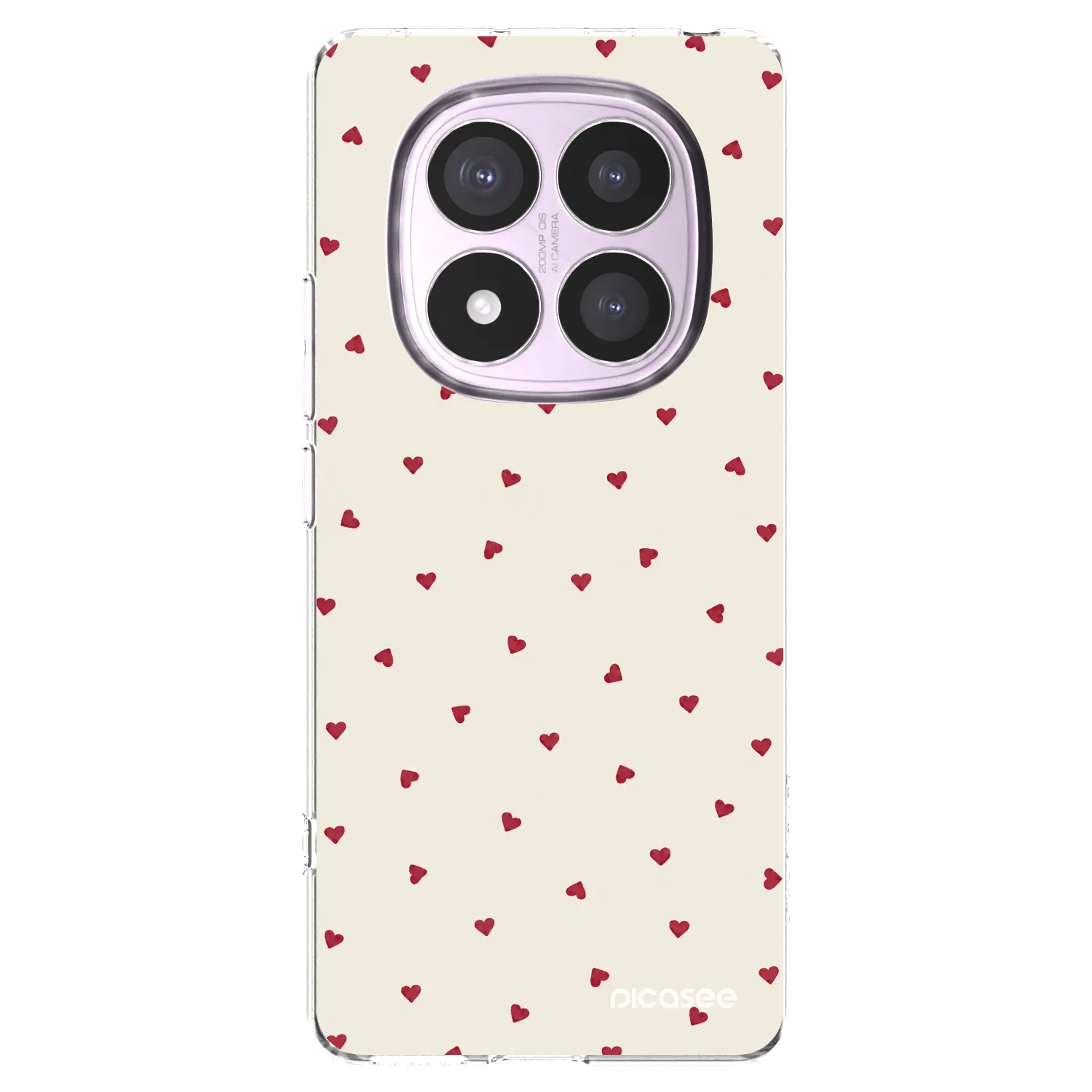 Picasee silikónový prehľadný obal pre Xiaomi Redmi Note 14 Pro 5G - Little Love