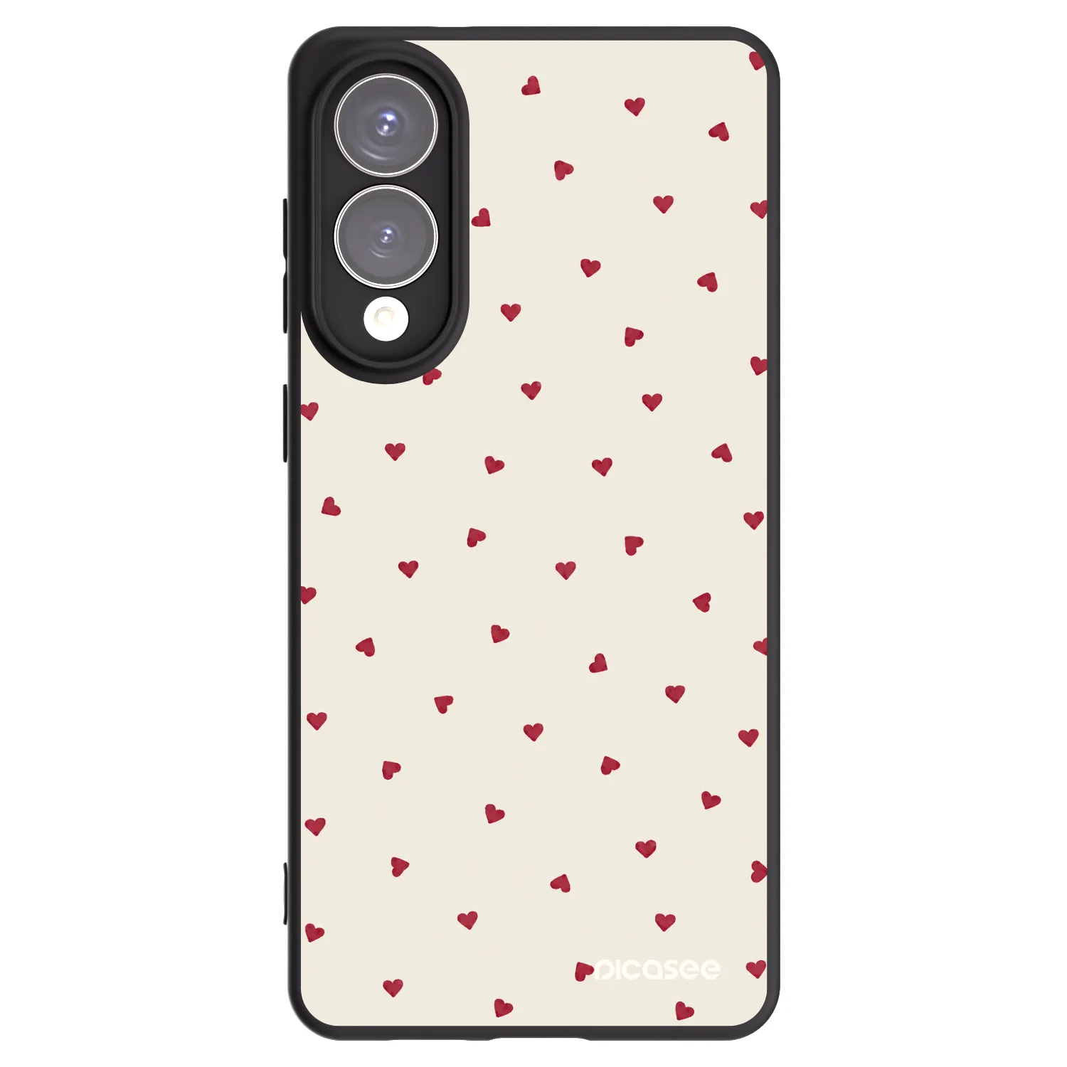Picasee silikónový čierny obal pre Samsung Galaxy S25 Edge 5G - Little Love