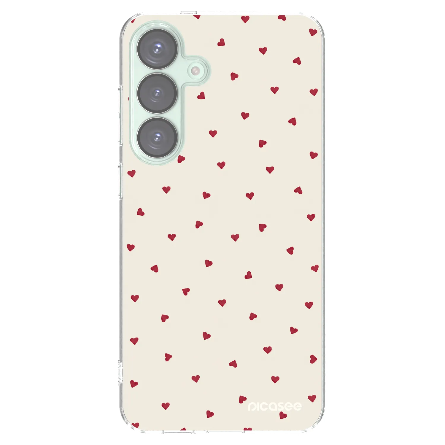 Picasee silikónový prehľadný obal pre Samsung Galaxy S25+ 5G - Little Love