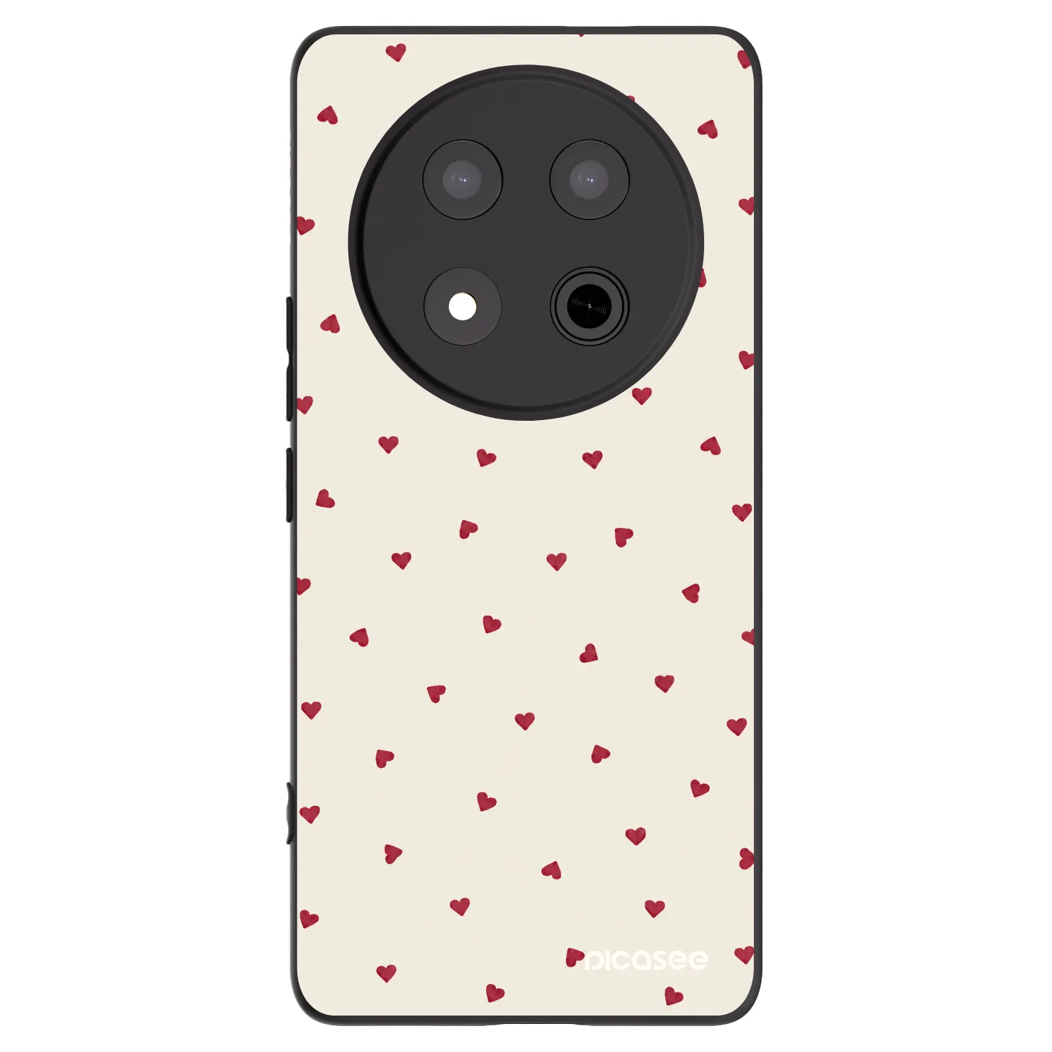 Picasee silikónový čierny obal pre Honor Magic7 Lite 5G - Little Love