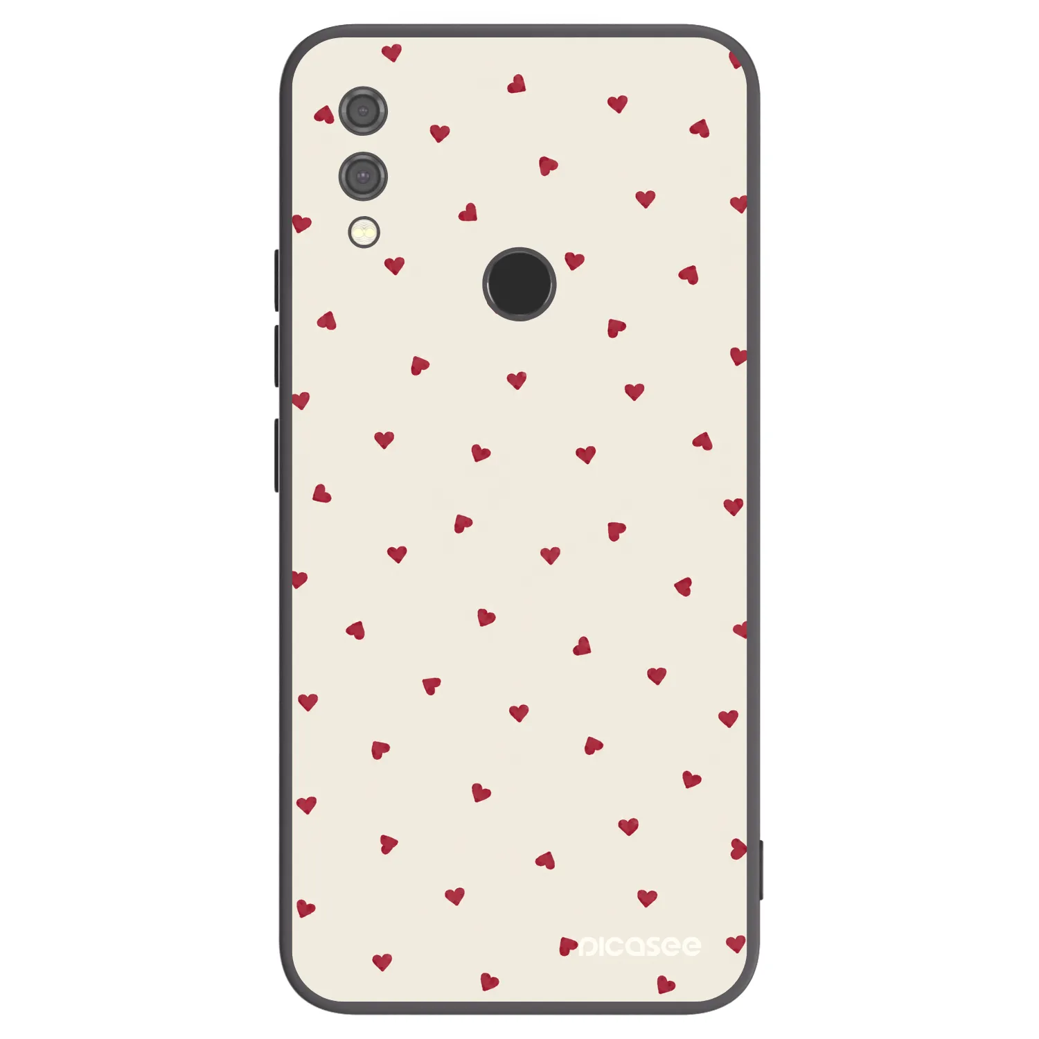 Picasee silikónový čierny obal pre Xiaomi Redmi Note 7 - Little Love