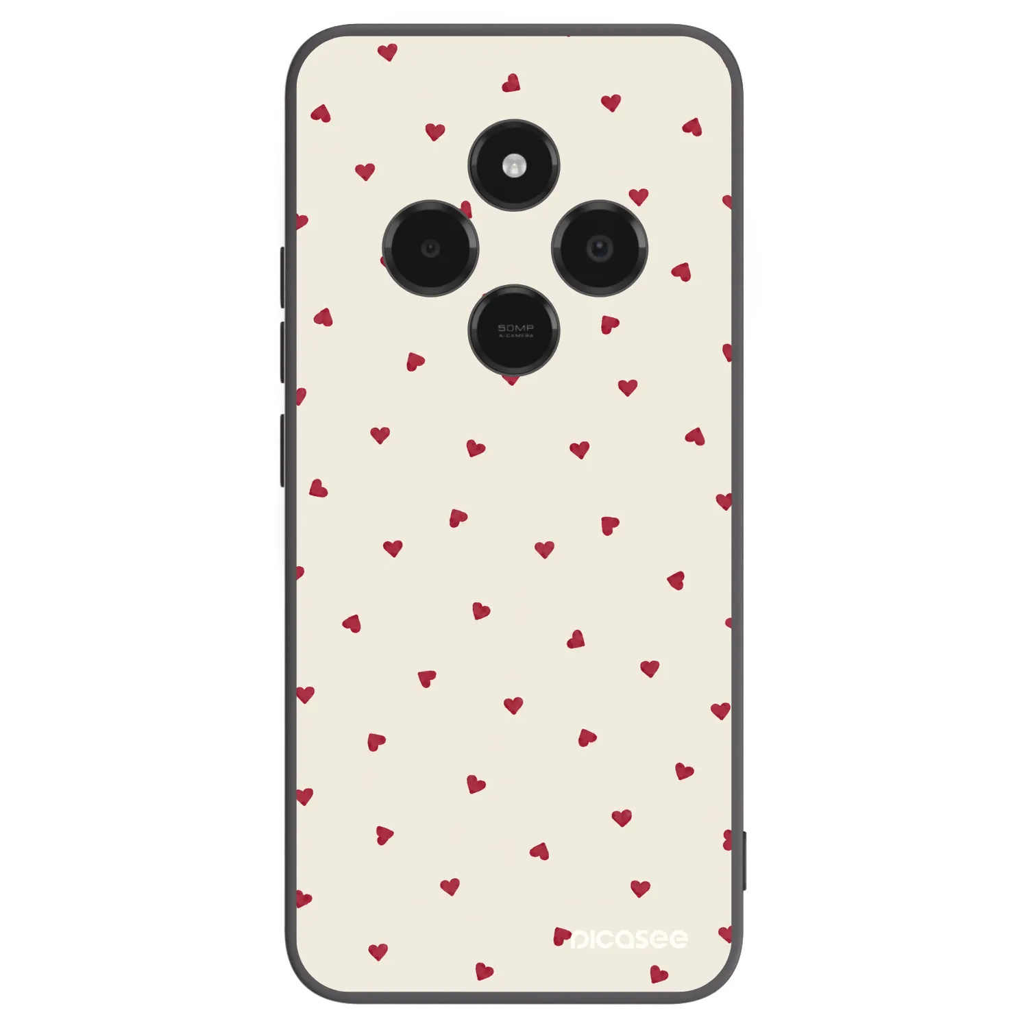 Picasee silikónový čierny obal pre Xiaomi Poco C75 - Little Love