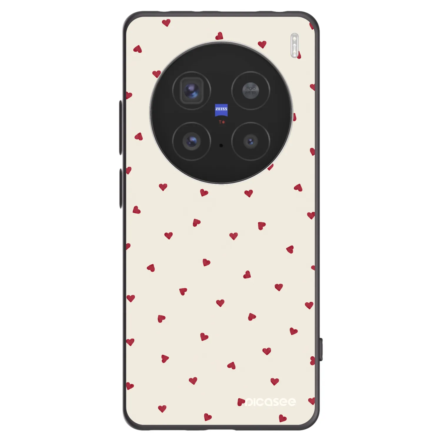 Picasee silikónový čierny obal pre Vivo X200 Pro - Little Love