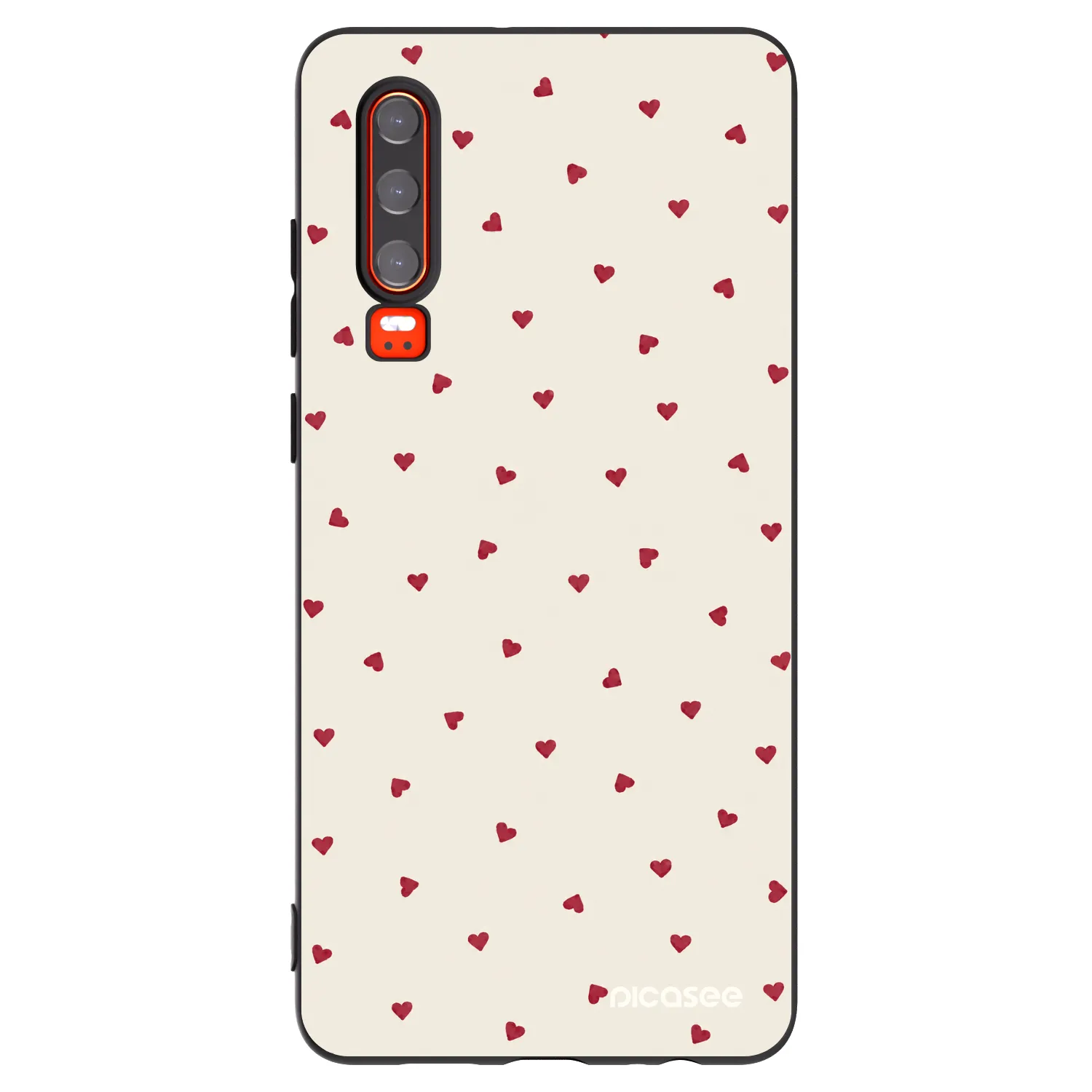 Picasee silikónový čierny obal pre Huawei P30 - Little Love