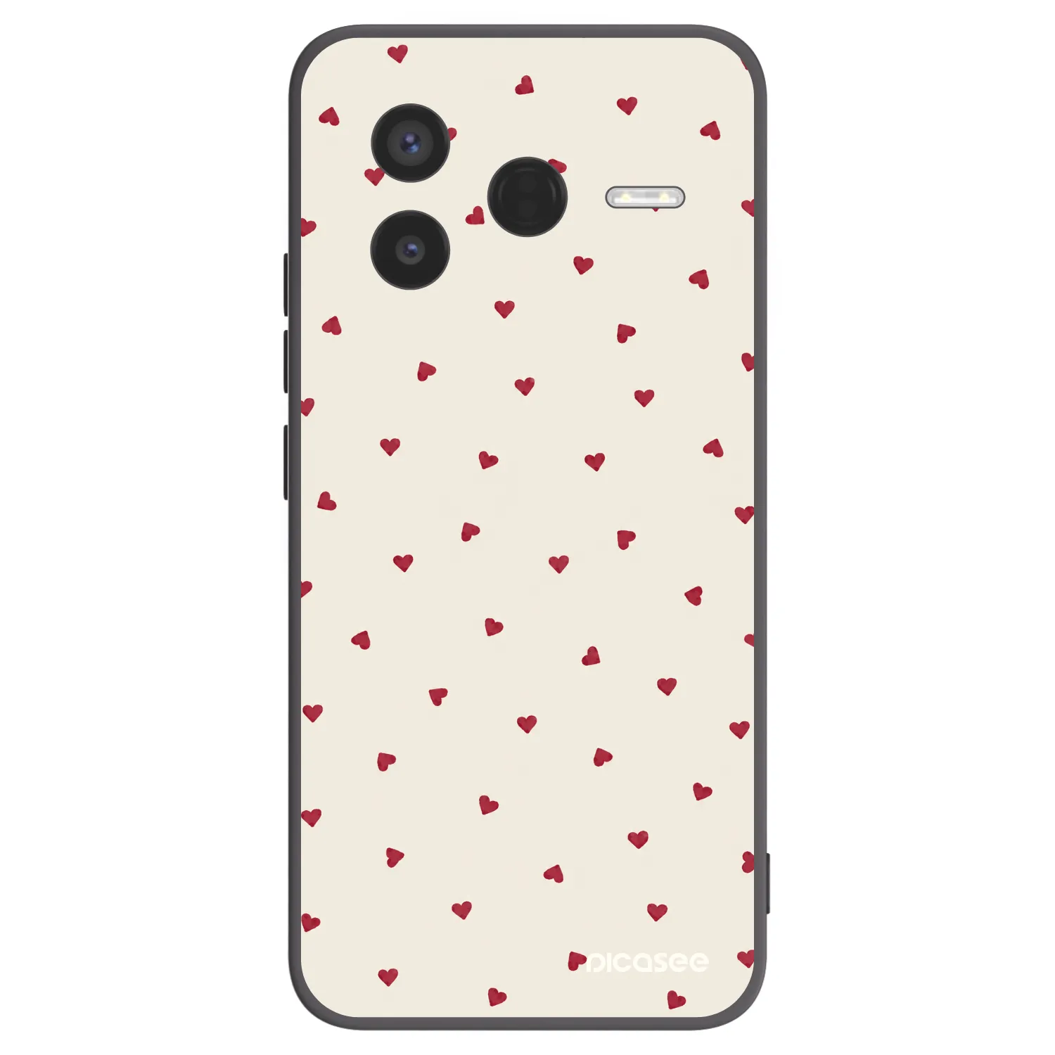 Picasee silikónový čierny obal pre Xiaomi Poco F7 Pro 5G - Little Love