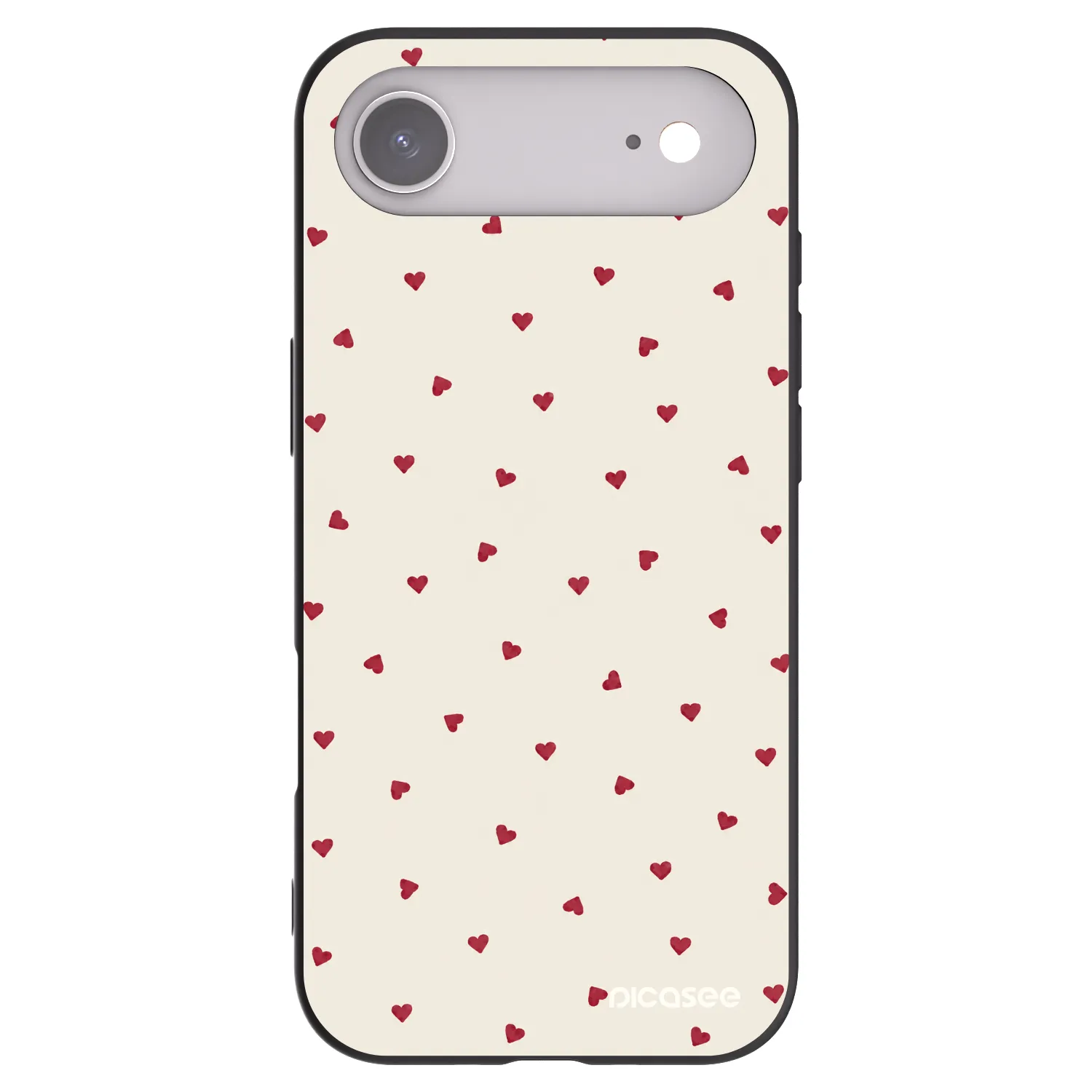 Picasee silikónový čierny obal pre Apple iPhone Air - Little Love