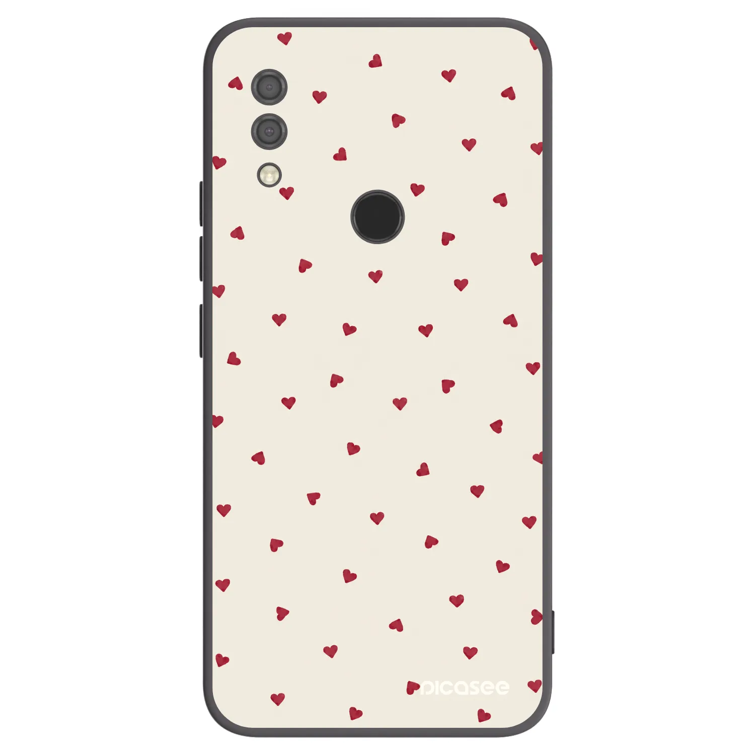 Picasee silikónový čierny obal pre Xiaomi Redmi 7 - Little Love