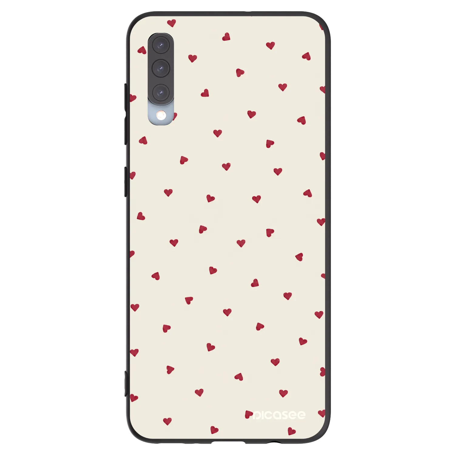 Picasee silikónový čierny obal pre Samsung Galaxy A70 A705F - Little Love