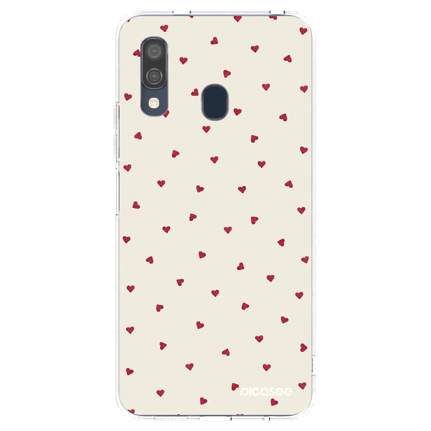 Picasee silikónový prehľadný obal pre Samsung Galaxy A40 A405F - Little Love