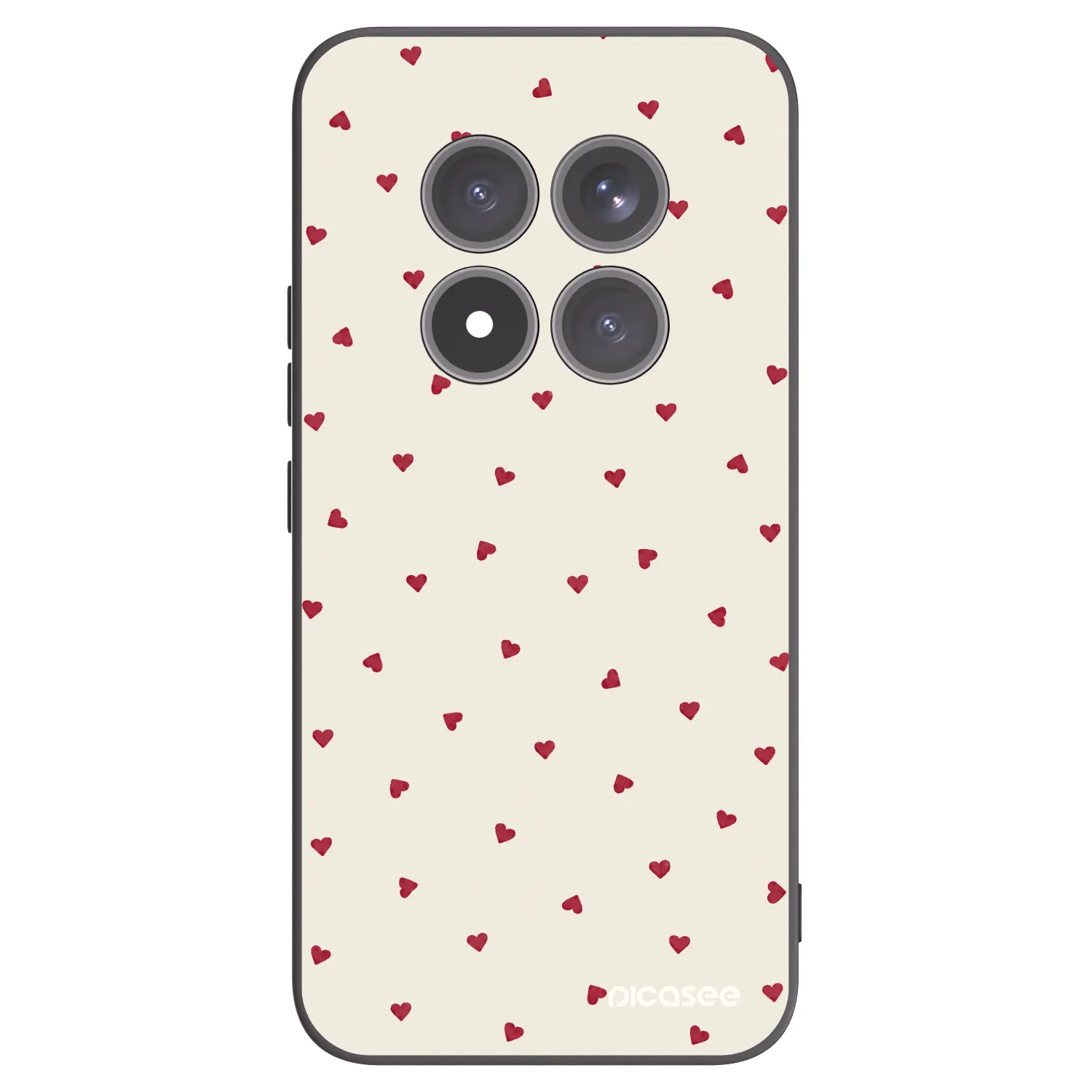 Picasee silikónový čierny obal pre Xiaomi Redmi Note 15 Pro+ - Little Love