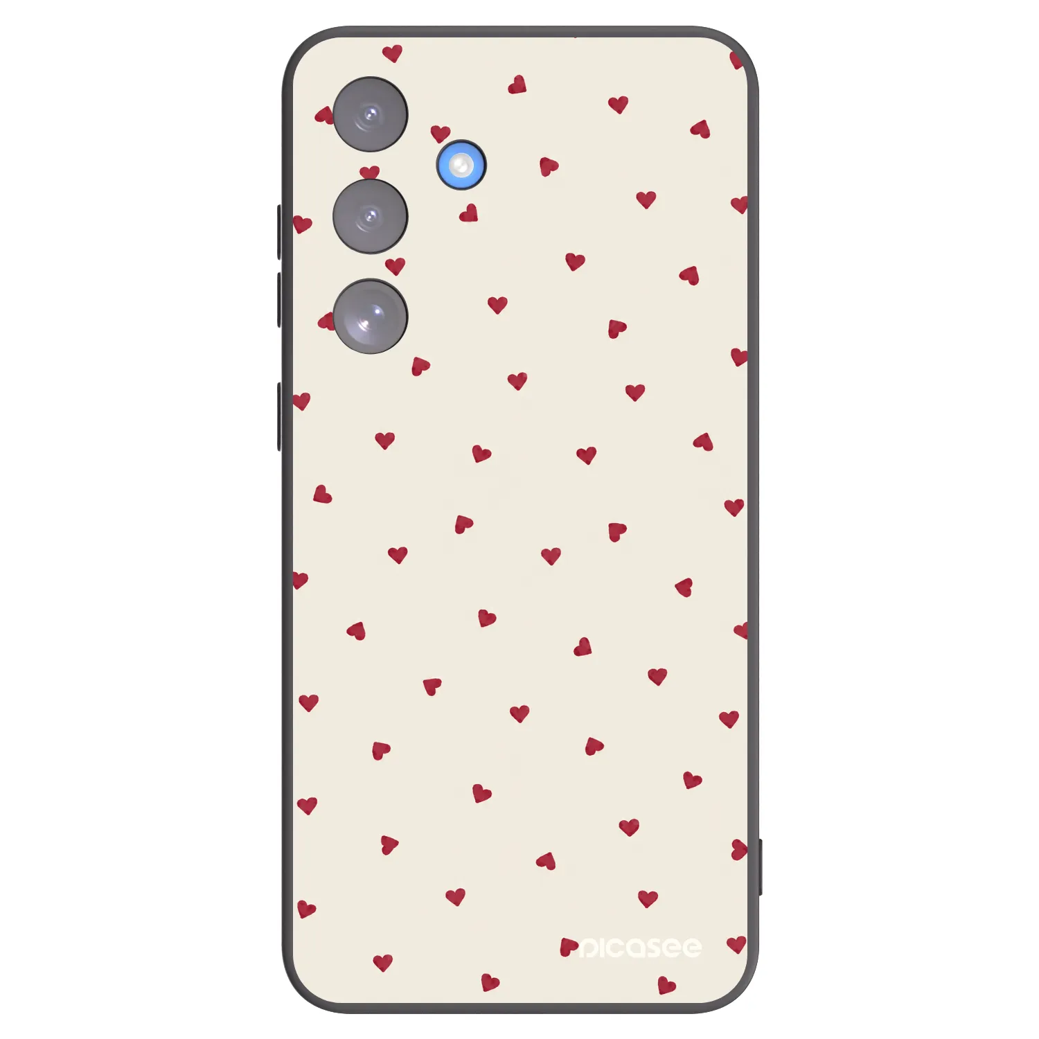 Picasee silikónový čierny obal pre Samsung Galaxy S25 FE 5G - Little Love