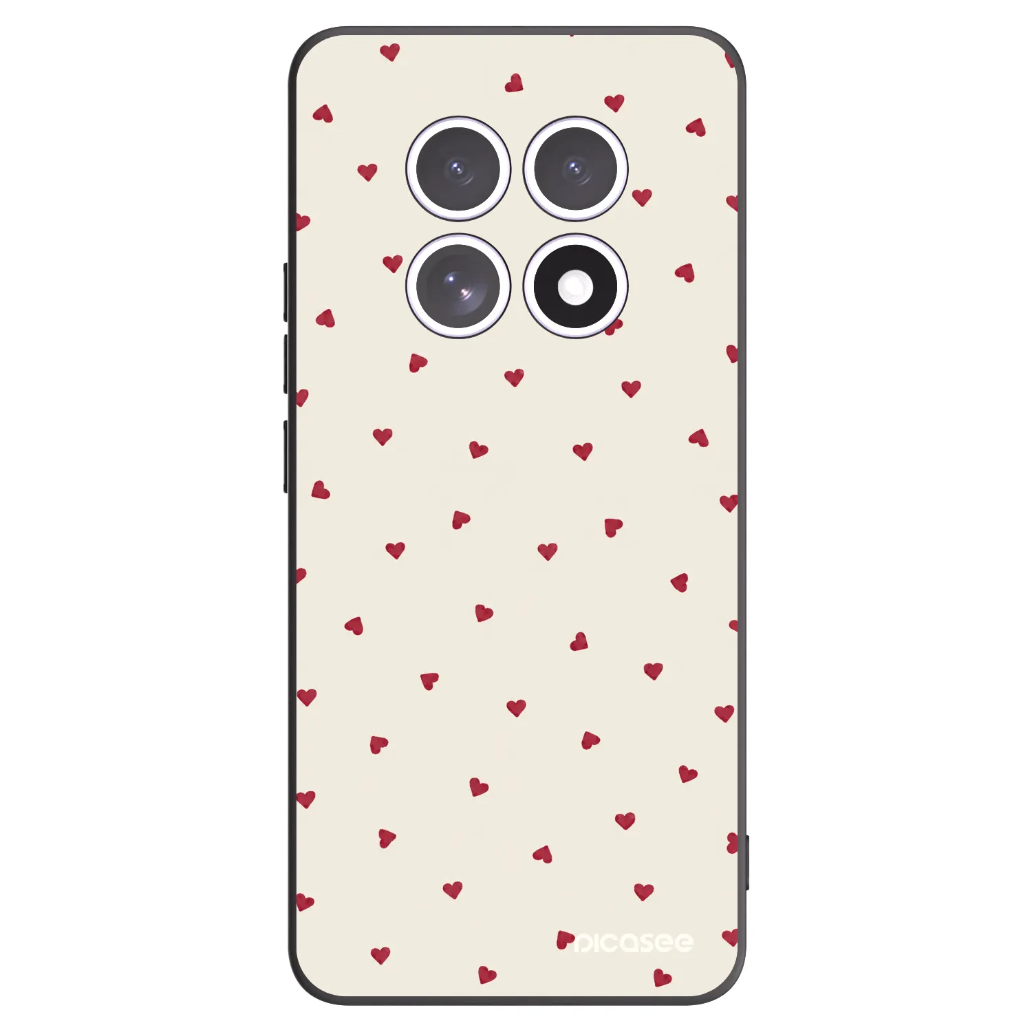 Picasee silikónový čierny obal pre Xiaomi Redmi Note 15 4G - Little Love