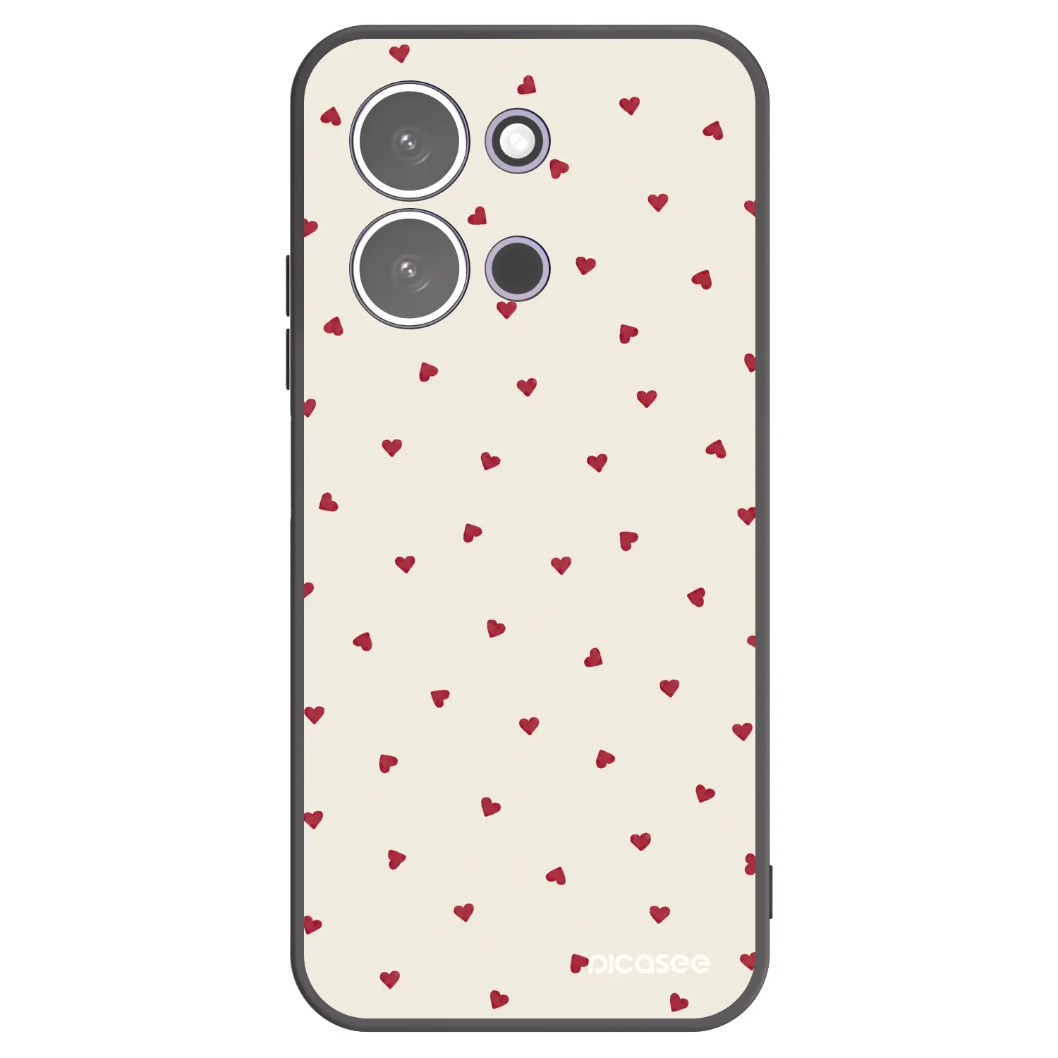 Picasee silikónový čierny obal pre Xiaomi Redmi 15C 5G - Little Love