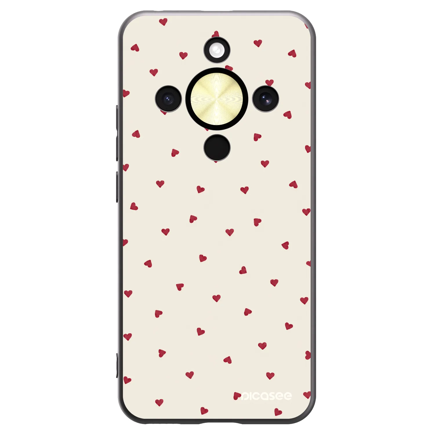 Picasee silikónový čierny obal pre Honor Magic8 Lite 5G - Little Love