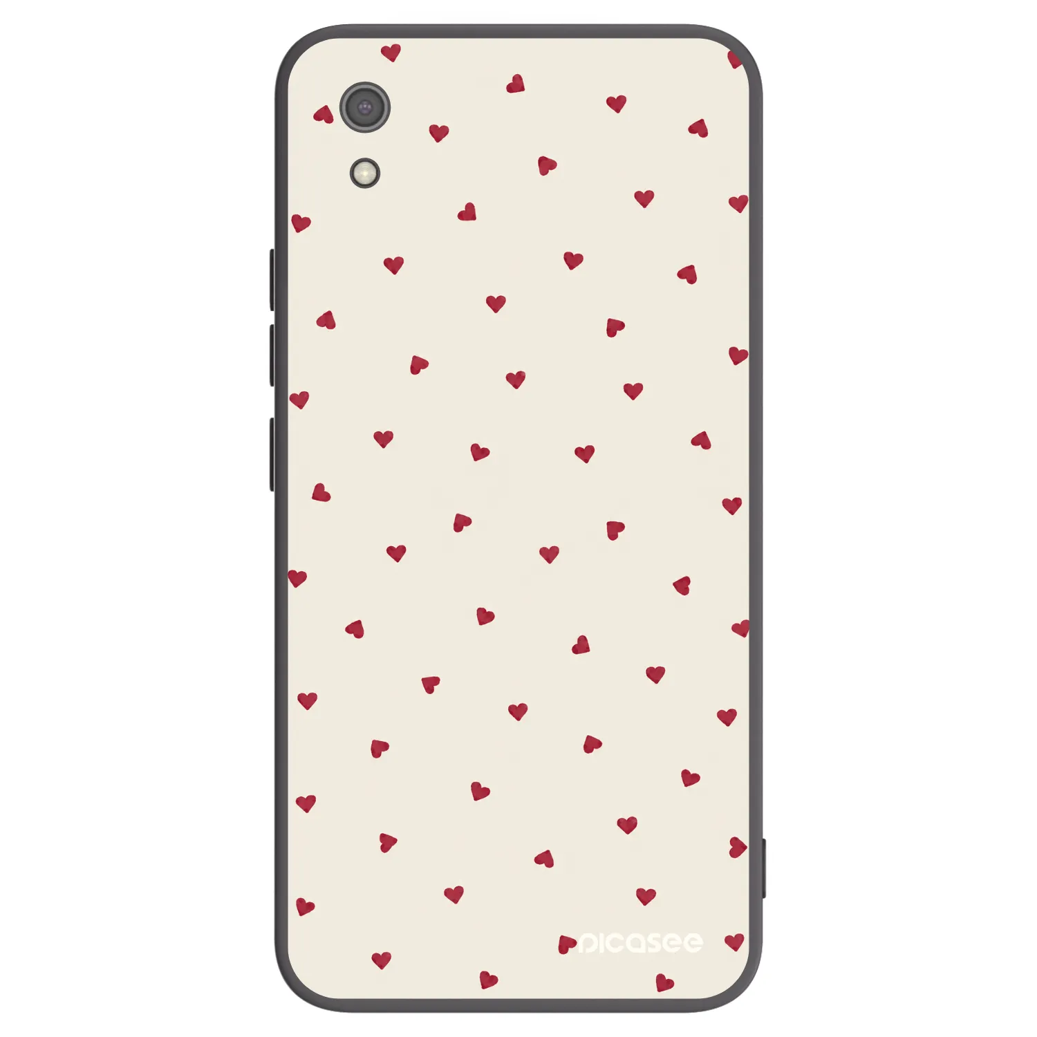 Picasee silikónový čierny obal pre Xiaomi Redmi 7A - Little Love
