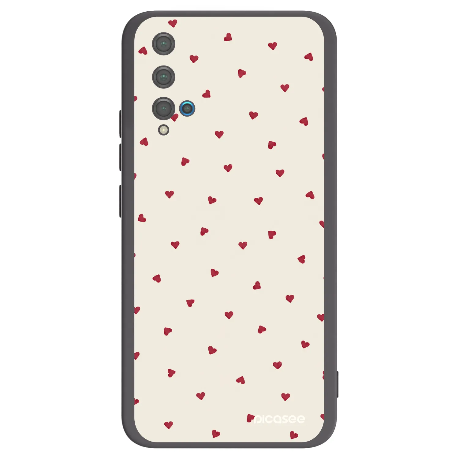 Picasee silikónový čierny obal pre Huawei Nova 5T - Little Love