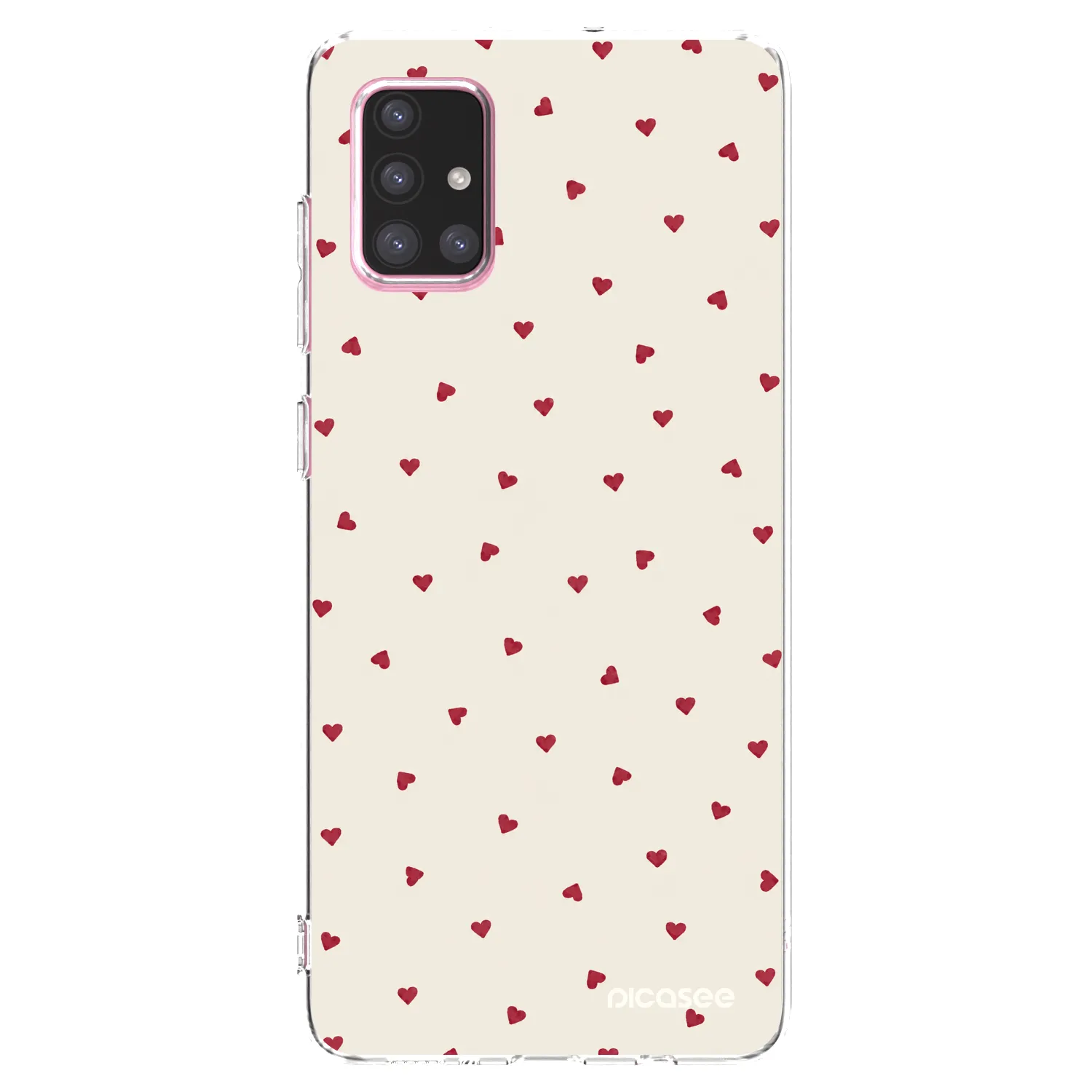 Picasee silikónový prehľadný obal pre Samsung Galaxy A71 A715F - Little Love