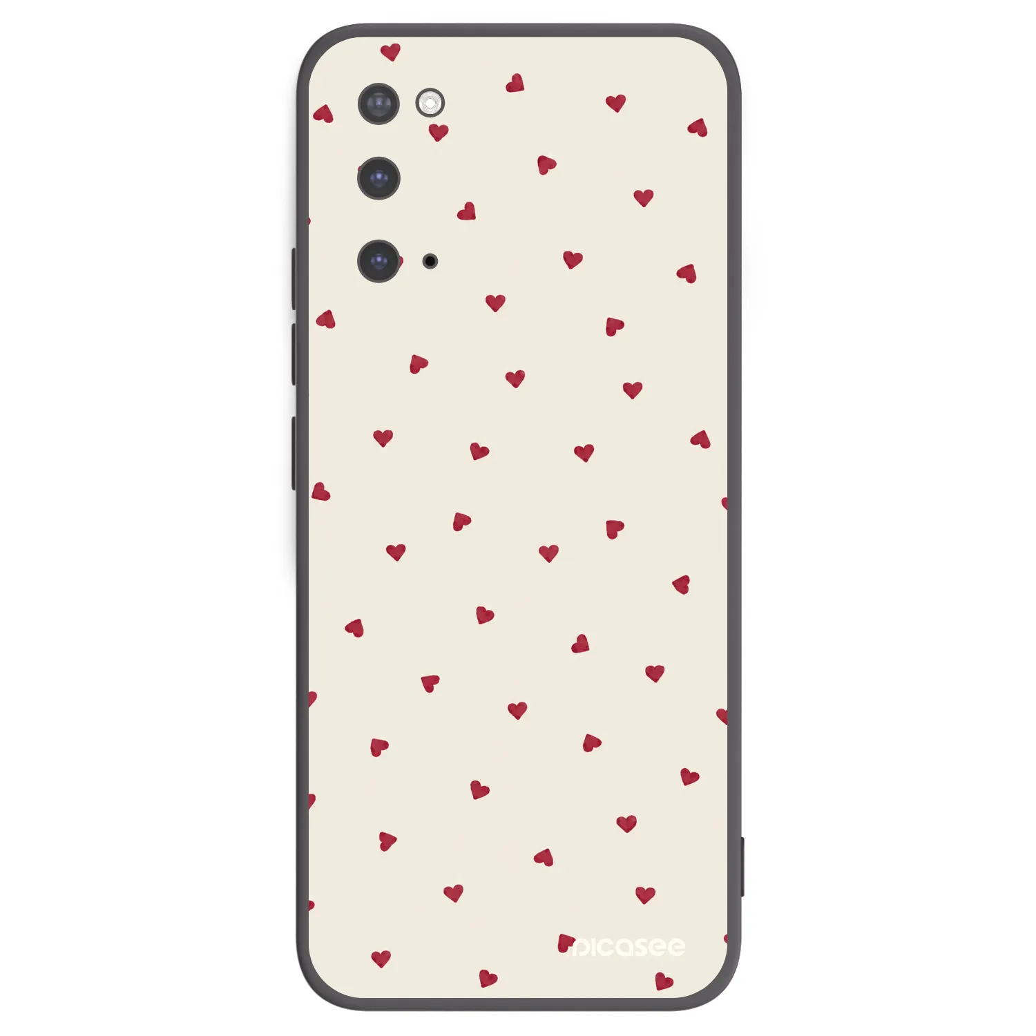 Picasee silikónový čierny obal pre Samsung Galaxy S20 G980F - Little Love