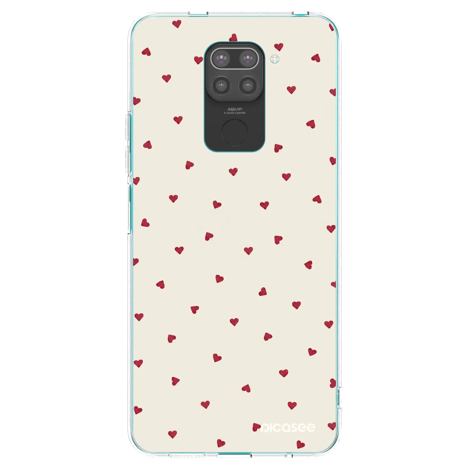 Picasee silikónový čierny obal pre Xiaomi Redmi Note 9 - Little Love