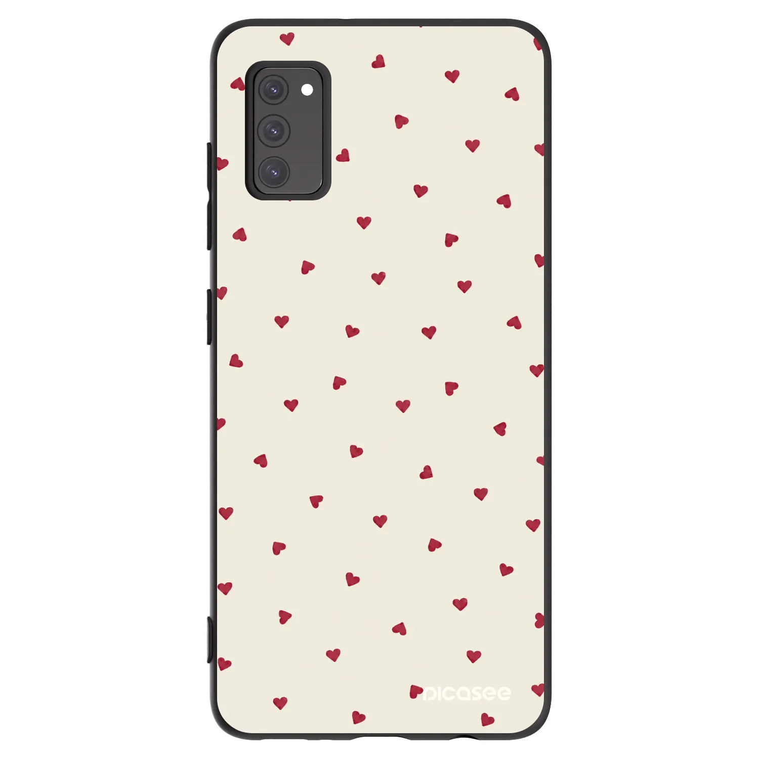 Picasee silikónový čierny obal pre Samsung Galaxy A41 A415F - Little Love