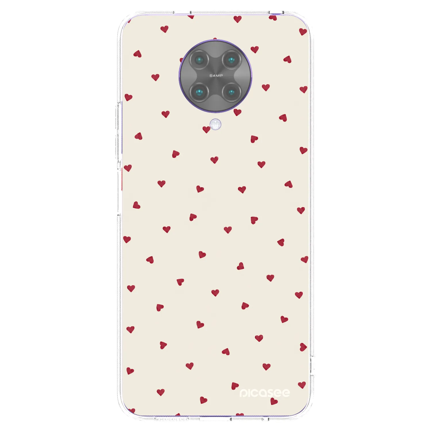 Picasee silikónový prehľadný obal pre Xiaomi Poco F2 Pro - Little Love