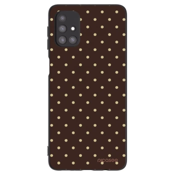 Obal pre Samsung Galaxy M31s - Vanilla Dots & Chocolate