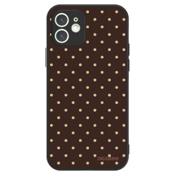 Picasee ULTIMATE CASE pro Apple iPhone 12 - Vanilla Dots & Chocolate