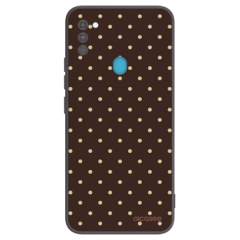 Obal pre Samsung Galaxy M11 - Vanilla Dots & Chocolate
