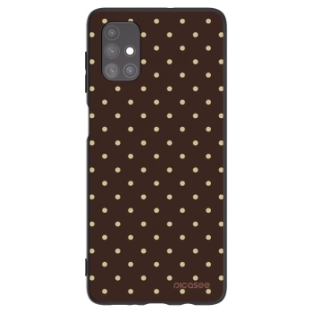 Obal pre Samsung Galaxy M51 M515F - Vanilla Dots & Chocolate