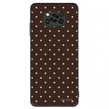 Obal pre Xiaomi Poco X3 - Vanilla Dots & Chocolate