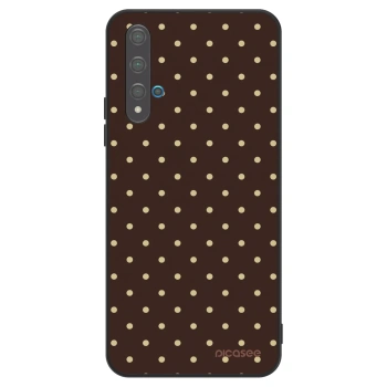 Obal pre Huawei Nova 5T - Vanilla Dots & Chocolate