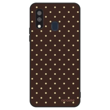 Obal pre Samsung Galaxy A40 A405F - Vanilla Dots & Chocolate