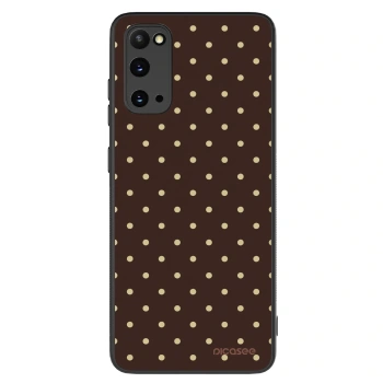 Obal pre Samsung Galaxy S20 G980F - Vanilla Dots & Chocolate