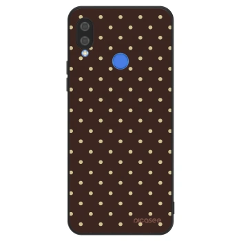 Obal pre Huawei Nova 3 - Vanilla Dots & Chocolate