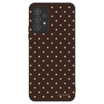 Obal pre Samsung Galaxy A72 A725F - Vanilla Dots & Chocolate