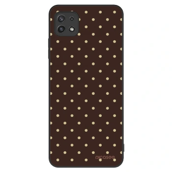 Obal pre Samsung Galaxy A22 A226B 5G - Vanilla Dots & Chocolate