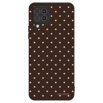 Obal pre Samsung Galaxy A22 A225F 4G - Vanilla Dots & Chocolate