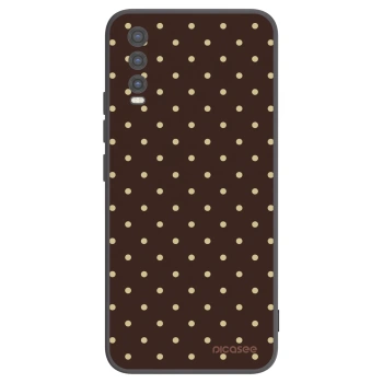 Obal pre Vivo Y20s - Vanilla Dots & Chocolate