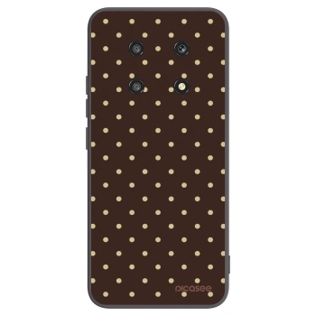 Picasee silikónový čierny obal pre Honor Magic4 Lite 5G - Vanilla Dots & Chocolate