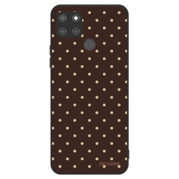 Obal pre Realme C21Y - Vanilla Dots & Chocolate