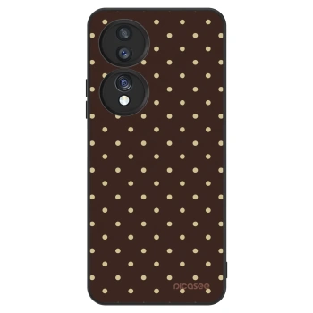 Obal pre Honor 70 - Vanilla Dots & Chocolate