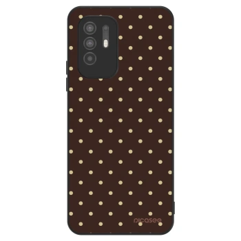 Obal pre OPPO A94 5G - Vanilla Dots & Chocolate
