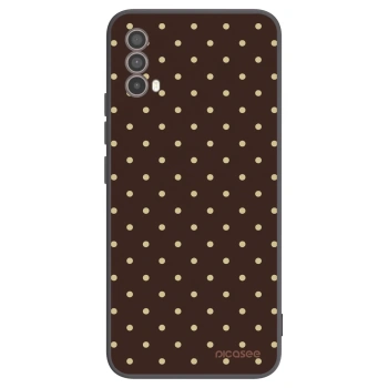 Obal pre Motorola Moto E40 - Vanilla Dots & Chocolate