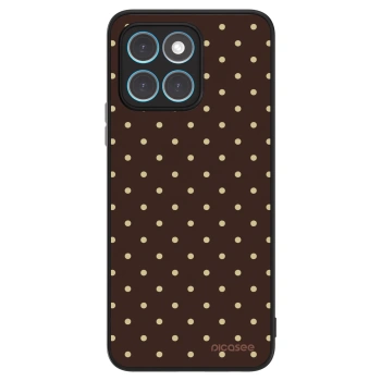 Obal pre Honor X8 5G - Vanilla Dots & Chocolate