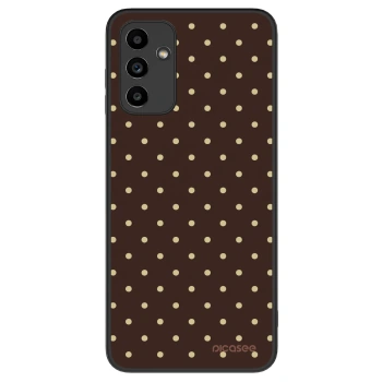 Obal pre Samsung Galaxy A04s A047F - Vanilla Dots & Chocolate