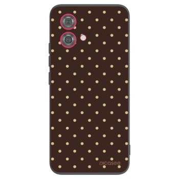 Obal pre Motorola Moto G84 5G - Vanilla Dots & Chocolate