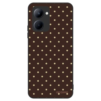 Obal pre Realme C33 (2023) - Vanilla Dots & Chocolate