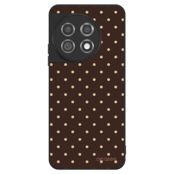 Obal pre OnePlus 11 5G - Vanilla Dots & Chocolate