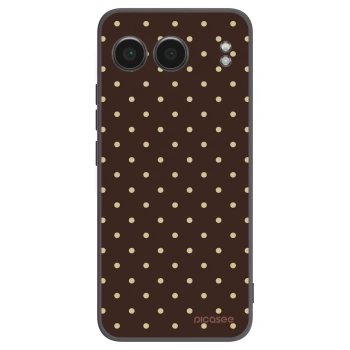 Picasee silikónový čierny obal pre OnePlus Nord 4 - Vanilla Dots & Chocolate