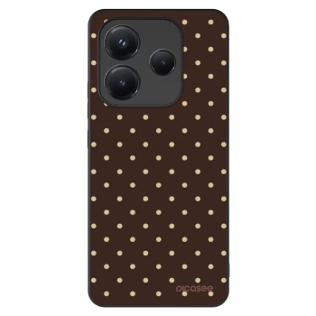 Picasee ULTIMATE CASE pro Xiaomi Redmi Note 14 5G - Vanilla Dots & Chocolate